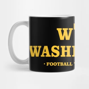 wtf vintage football Mug